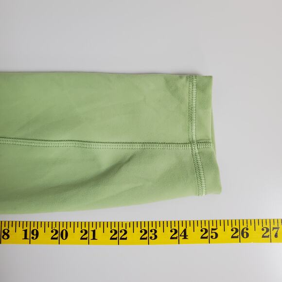 Lululemon Invigorate High-Rise Tight Size 2 Womens 25" Vista Green Yoga Run Gym - Picture 8 of 9